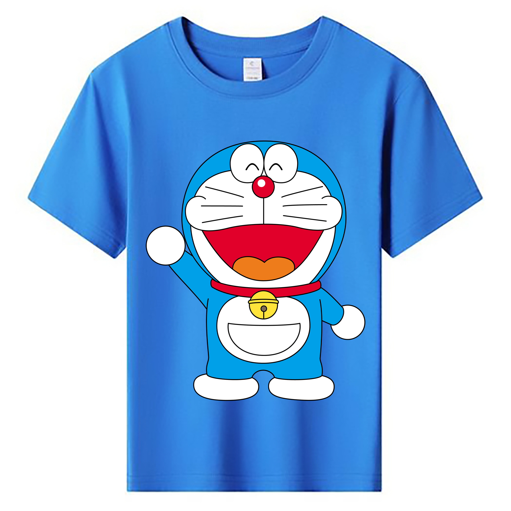（画像用） ドラえもん Doraemon 綿100％キッズTシャツ（フロントプリント）